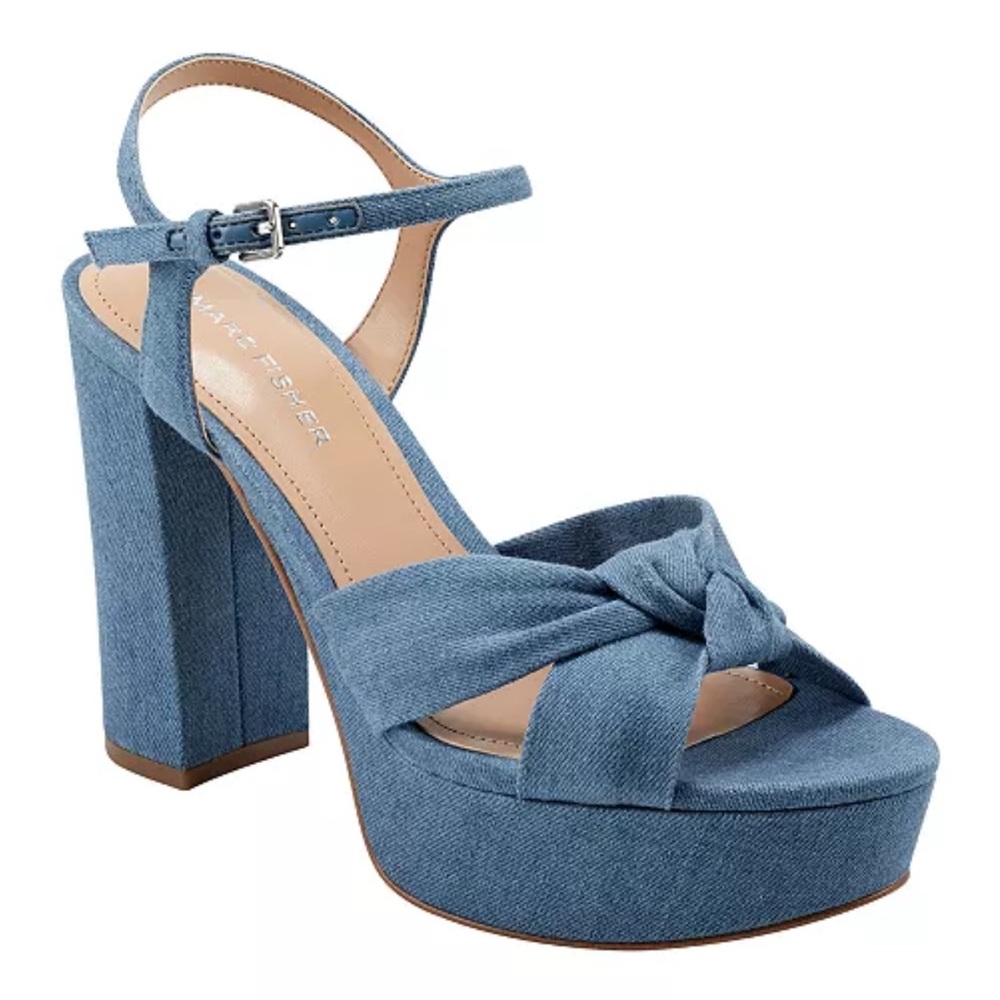 NWT Marc Fisher Women's Deren Platform Sandals